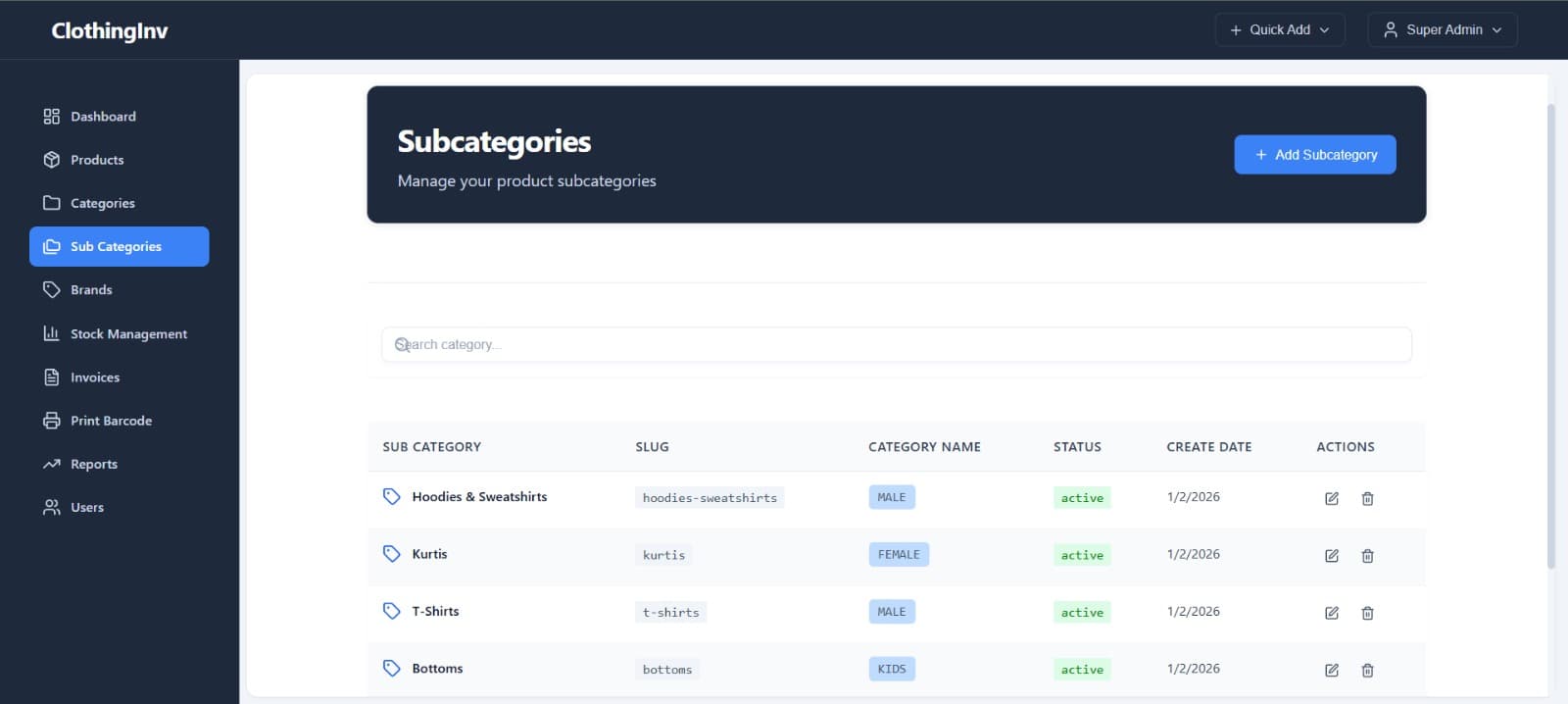 InvenTrack Pro — Inventory Management Platform Module 5