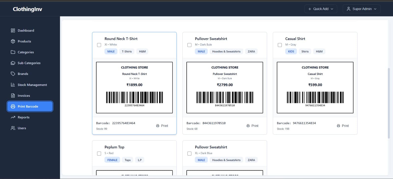 InvenTrack Pro — Inventory Management Platform Module 4